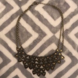Vintage looking statement necklace